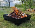 PALENISKO STALOWE OGRODOWE DUŻE NA GRILL OGNISKO 70X70 CM