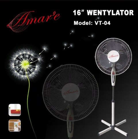 Wentylator OSCYLACYJNY AMAR'E VT-04 40 cm 40W