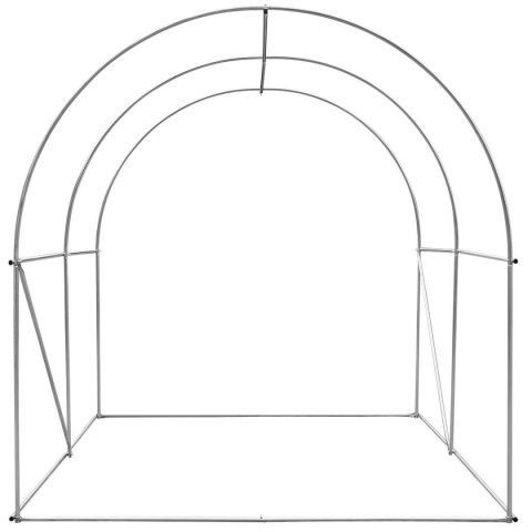 SZKLARNIA TUNEL OGRODOWY 200x200x200CM BIAŁY