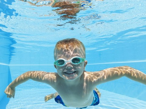 Bestway Okularki do pływania ACCELERA dla dzieci google basenowe 3+ 21062