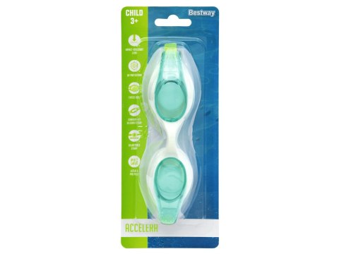 Bestway Okularki do pływania ACCELERA dla dzieci google basenowe 3+ 21062