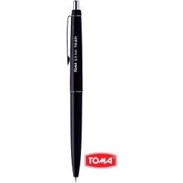 Długopis Toma Asystent TO-031 0.5mm (wkład niebieski) czarny