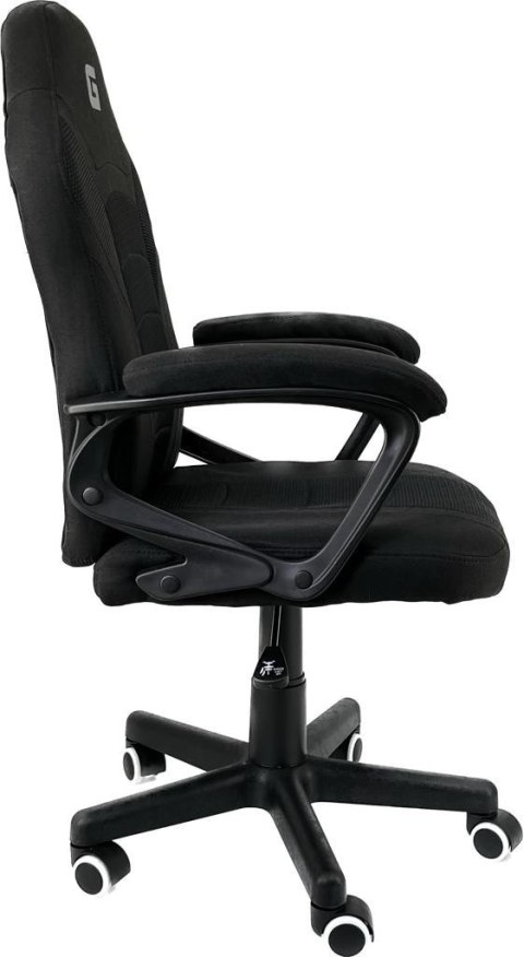 Fotel obrotowy do biurka OUTLET MARIO BLACK FULL Fabric