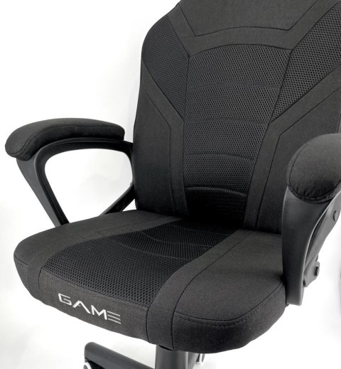 Fotel obrotowy do biurka OUTLET MARIO BLACK FULL Fabric