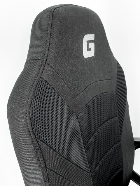 Fotel obrotowy do biurka OUTLET MARIO BLACK FULL Fabric