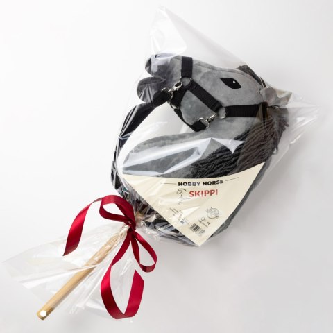 Hobby horse koń na patyku kiju dla dziecka duży A3