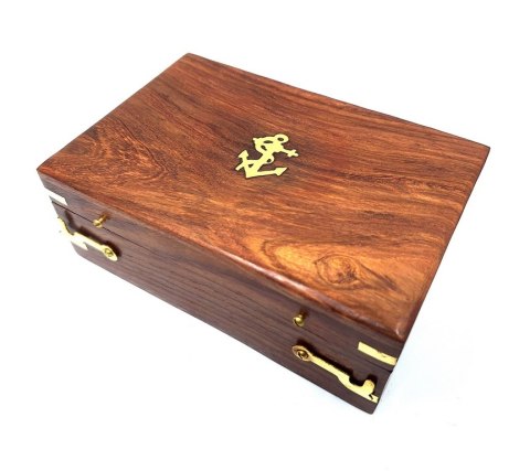 Pudełko drewniane z 6 przegródkami - RCW Box