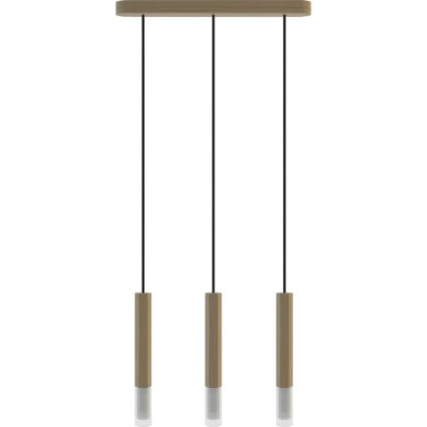 Madera3 Hexa zwis 3 pł klosz dąb