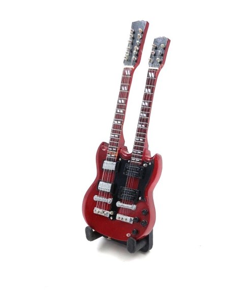 Mini gitara 15cm - BMG-020 w stylu Jimmy Page