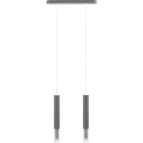 Madera2 klosz 2 pł szary