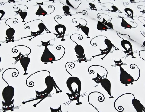 Pościel bawełniana 100x150 998E Koty Kotki Kotek