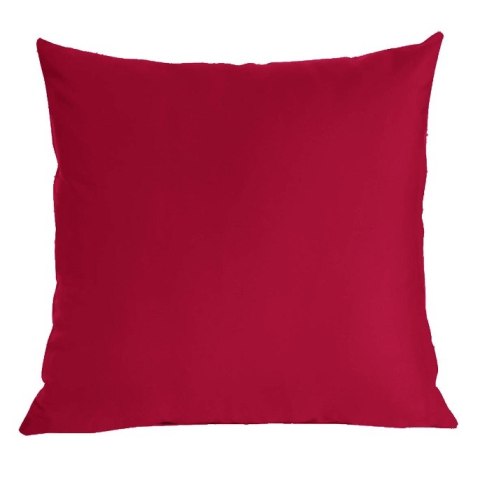 Poszewka bawełniana 45x45 czerwona 28 jednobarwna