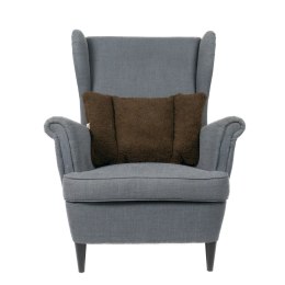 Poduszka wełniana merynos 65x40 Carla brązowa wyroby rehabilitacyjne pościelowe wyroby rozgrzewające