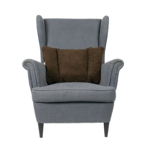 Poduszka wełniana merynos 65x40 Carla brązowa wyroby rehabilitacyjne pościelowe wyroby rozgrzewające