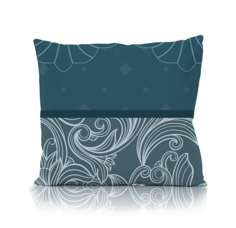 Komplet 2 szt. poszewek satynowych 40x40 Elegant 012 turkusowa ciemna Faro 2022