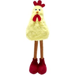 KURA NA TELESKOPACH 40-48CM DEKORACJA WIOSENNA