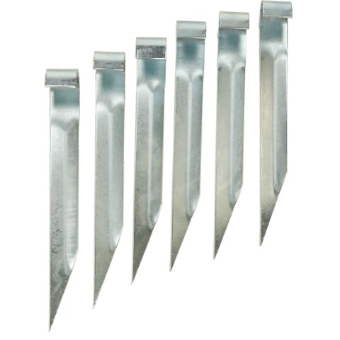 Kotwy haki do mocowania trampoliny huśtawki bramek 6 szt. 35 x 4 cm