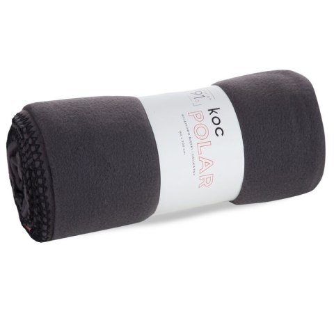 Koc narzuta 150x200 Polar stalowy pled D91