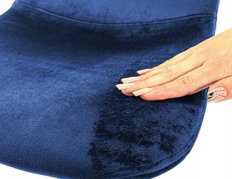 Krzesło tapicerowane GIULIA VELVET BLUE II GATUNEK