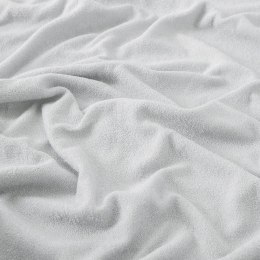 DREAMY PREMIUM Prześcieradło frotte z gumką, szerokość 90 x wysokość 200cm, kolor 023 jasny szary 100034/FRG/023/090200/1