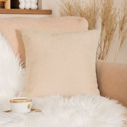 MILAS Poszewka dekoracyjna, 40x40cm, kolor 003 cappuccino - szyta w PL MILAS0/POP/003/040040/1