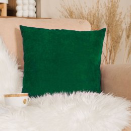 MILAS Poszewka dekoracyjna, 40x40cm, kolor 789 butelkowa zieleń - szyta w Polsce MILAS0/POP/789/040040/1