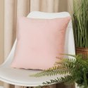 VELVI Poszewka dekoracyjna, 40x40cm, kolor 004 pudrowy różowy VELVI0/POP/004/040040/1