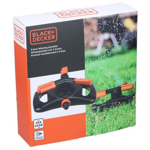 ZRASZACZ OBROTOWY 3 RAMIENNY 15 DYSZ BLACK+ DECKER