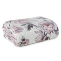 Narzuta dekoracyjna 220x240 Flower 07 pudrowa kwiaty D91