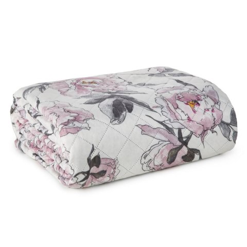 Narzuta dekoracyjna 220x240 Flower 07 pudrowa kwiaty D91