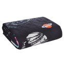 Narzuta na łóżko 170x210 Kids 10 Kosmos czarna kolorowa dziecięca/młodzieżowa D91