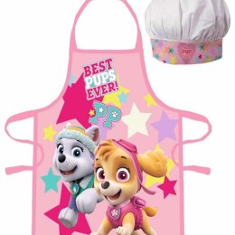 Fartuszek dziecięcy z czapką Psi Patrol Skye różowy 1059 zestaw kucharza