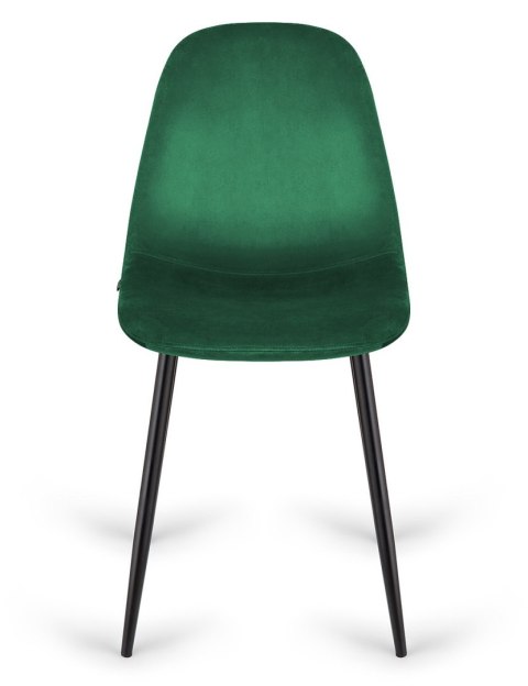 Krzesło tapicerowane GIULIA VELVET GREEN II GATUNEK