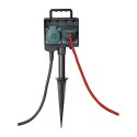 Gniazdo ogrodowe z grotem ziemnym 1,5m 4 gniazda IP44 Brennenstuhl 1154444