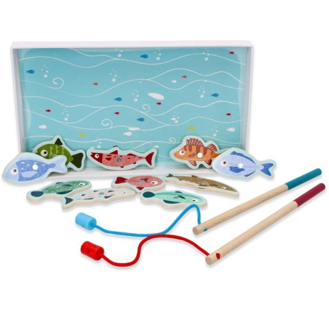 Gra magnetyczna - Pingwin na rybach