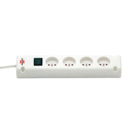 Listwa zasilająca Bremounta 4 gniazda 1,5m biała Brennenstuhl 1150651124