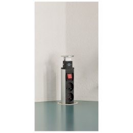 Listwa zasilająca Tower Power 3 gniazda 2 usb 2m Brennenstuhl 1396201013