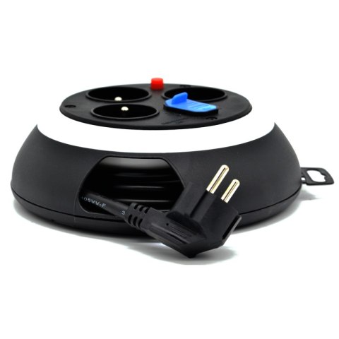 Przedłużacz bębnowy Comfort Line 3m USB i 3 gniazda Brennenstuhl 1109224600