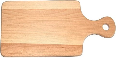 Deska do krojenia drewniana z uchwytem 39 Cm