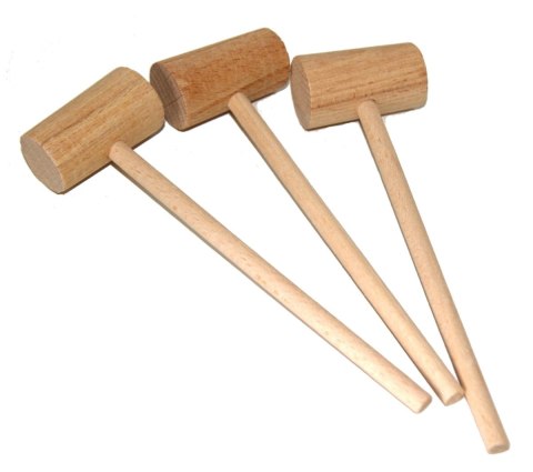 Tłuczek młotek drewniany Mini 16 Cm