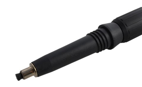 Kije trekingowe czarne + akcesoria - zestaw 2szt