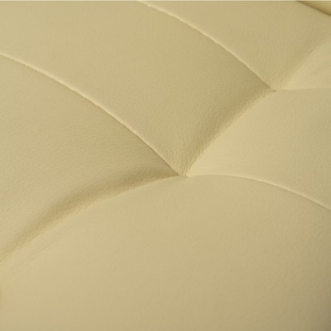 Fotel biurowy z podnóżkiem- biały Malatec 23287