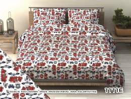 Pościel bawełniana 100x135 1111E Straż Pożarna Policja Police