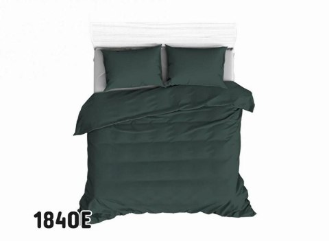 Pościel bawełniana 160x200 1840E morska ciemna 73 jednobarwna