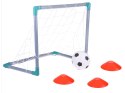 Zestaw Bramka Piłkarska dla dzieci piłka pachołki SP0771