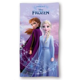 Ręcznik bawełniany 70x140 Frozen Anna i Elsa
