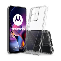 Crong Crystal Shield Cover - Etui Motorola Moto G54 (przezroczysty)