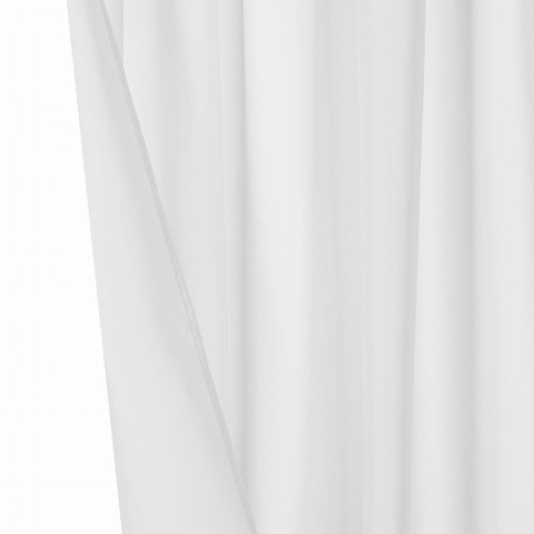 Zasłona ogrodowa 140x250 Gaia biała gotowa na przelotkach I24