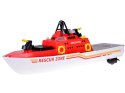 Zdalnie sterowana duża Łódź Strażacka pływa strzela wodą świeci RC0640