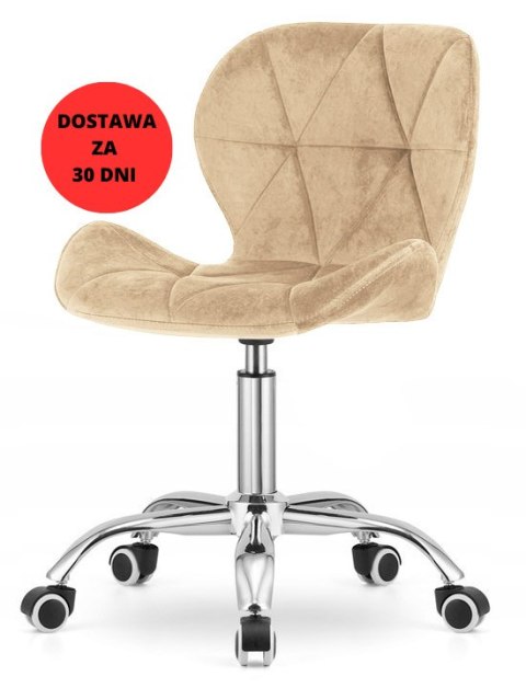 Krzesło obrotowe VASTO OFFICE VELVET SAND
